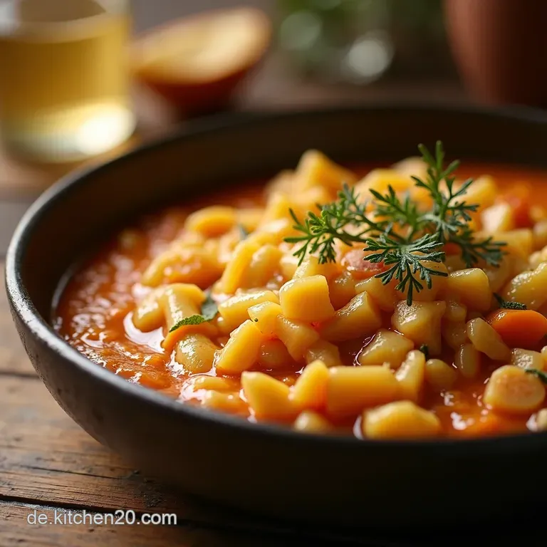 Herzhafter Rheinischer RosenkohlEintopf mit Speck presentation