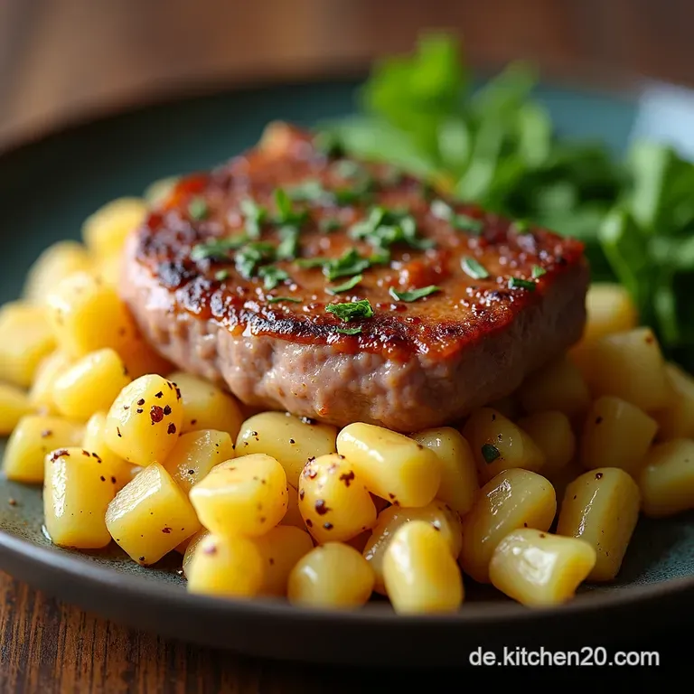 Herzhafter SpitzkohlHackfleischAuflauf mit goldbrauner Kartoffelhaube
