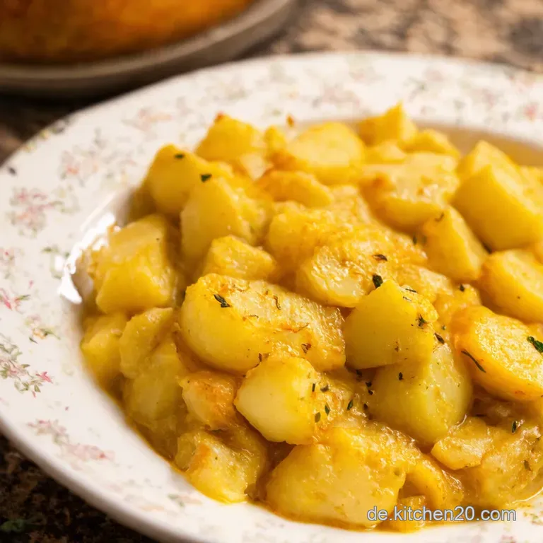 Herzhaftes Kartoffelgem&uuml;se Mit Speck Und Frischen Kr&auml;utern presentation