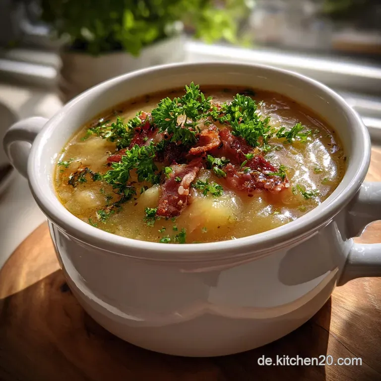 Das Herzhafte Kohlrabi SuppentopfRezept f&uuml;r Genie&szlig;er