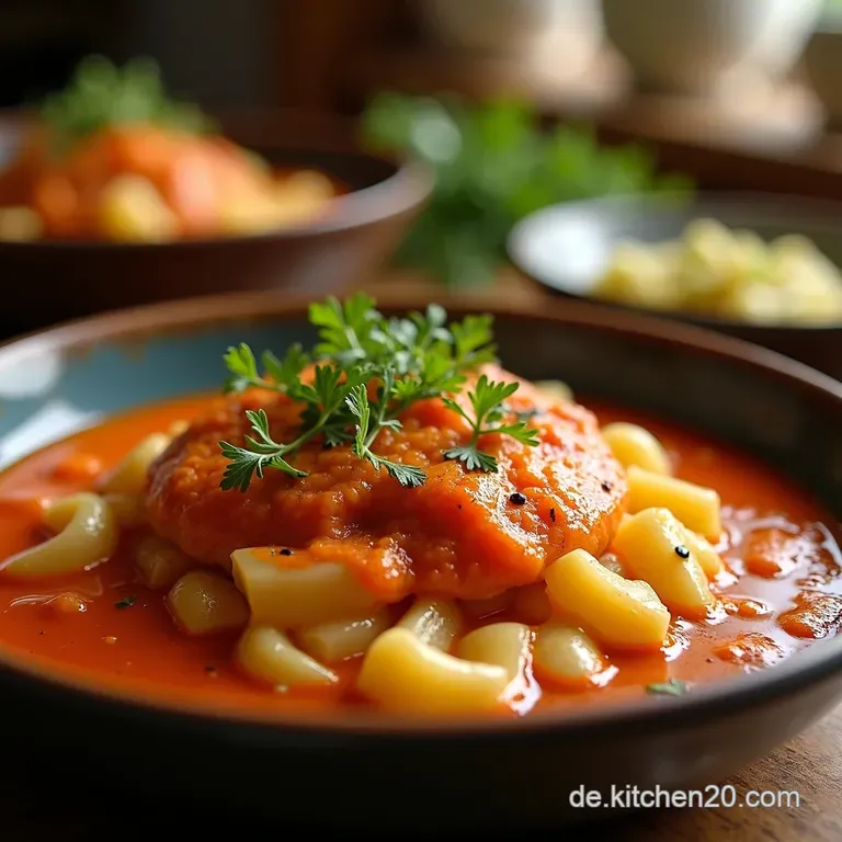 Herzhaftes Waldpilzgulasch Mit Steinpilzumami presentation