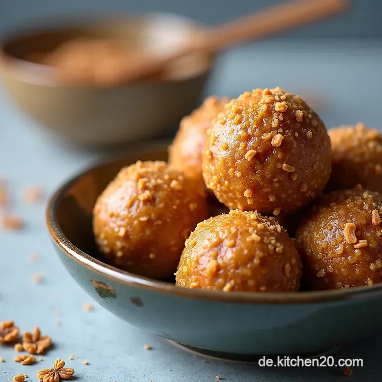 Himmlische Energiekugeln 3 Zutaten zum Gl&uuml;ck