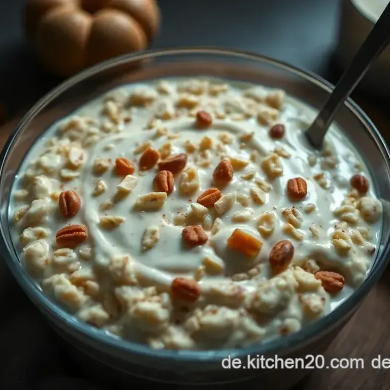 Himmlische Overnight Oats mit frischem Joghurt