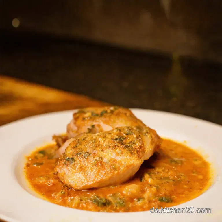 Italienische Kr&auml;uterh&auml;hnchenmarinade presentation