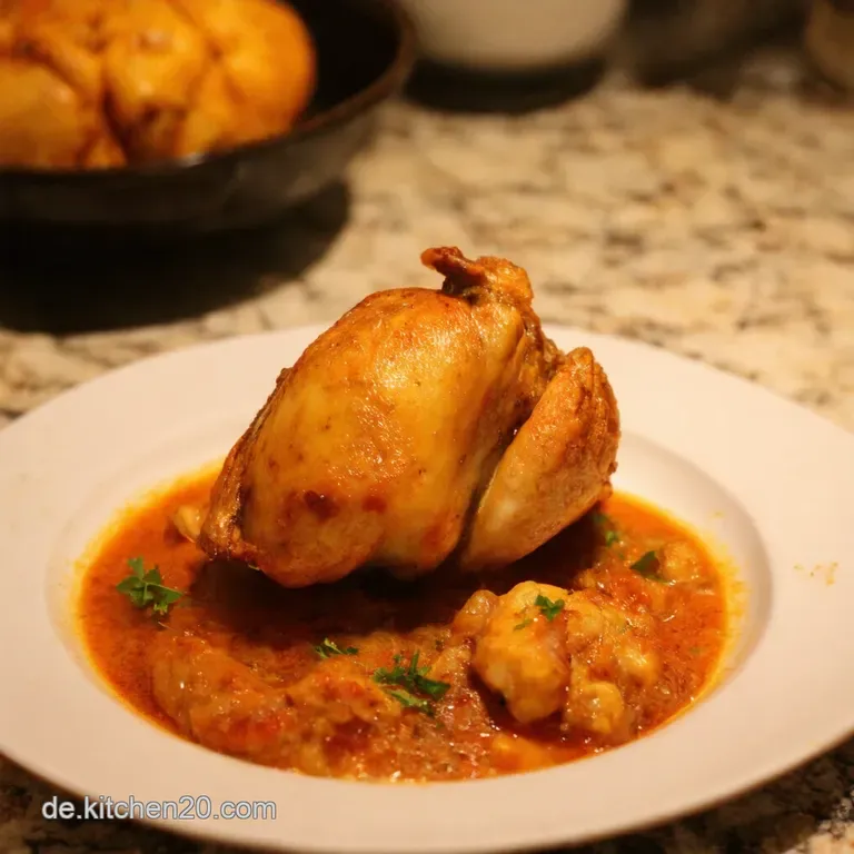 Karibisches Colombohuhn Mit Kokosreis presentation