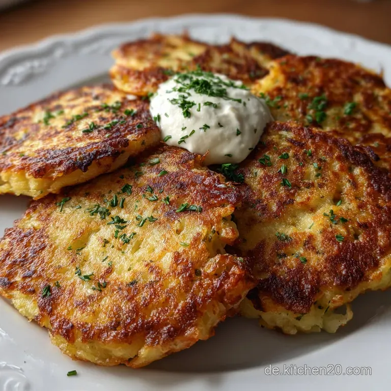 Knusprige Kartoffelpuffer aus dem Backofen