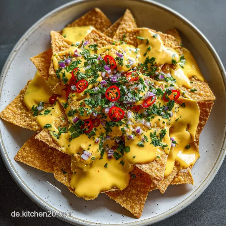 K&auml;sesauce f&uuml;r Nachos: Gouda & Cheddar