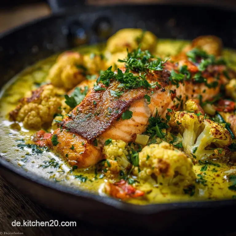 Low Carb Keto Curryreispfanne Mit Lachs Das Perfekte 35-Minuten-Abendessen presentation