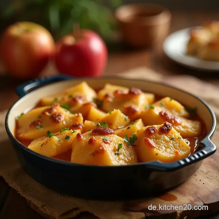 Omas Beste Herzhafte Klassische Thanksgivingf&uuml;llung Mit Salbei Und Apfel presentation