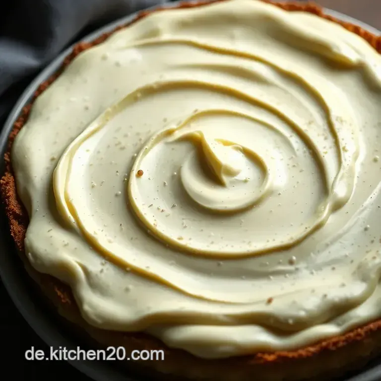 Klassische Vanille-Buttercreme presentation