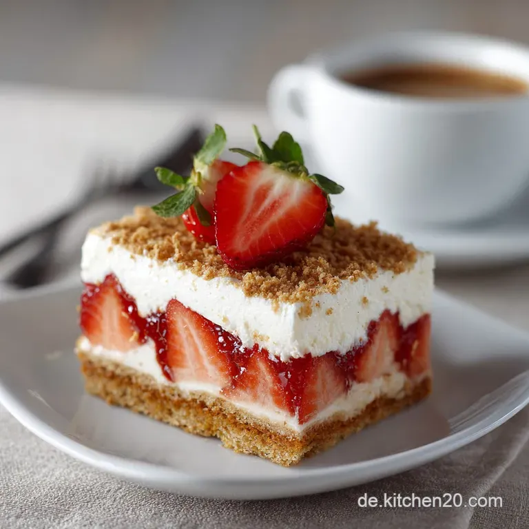 Erdbeer Biskuitkuchen: Das einfache Rezept f&uuml;r den luftig-leichten Sommergenuss
