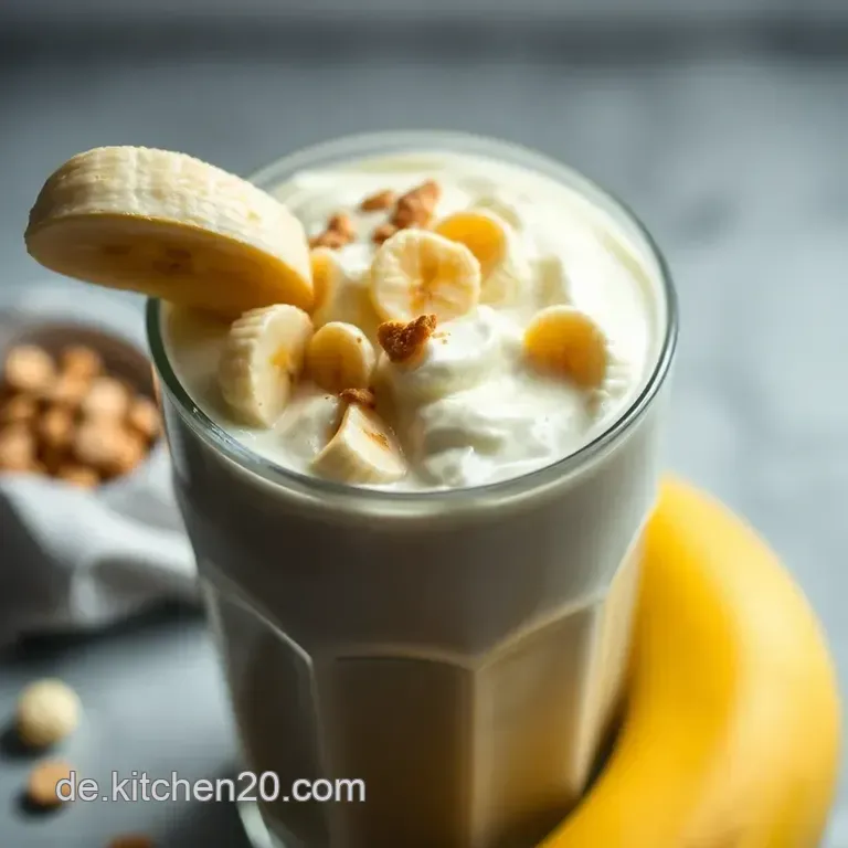 Klassischer Milch Bananen Shake: Der Perfekte Genuss F&uuml;r Jede Gelegenheit presentation