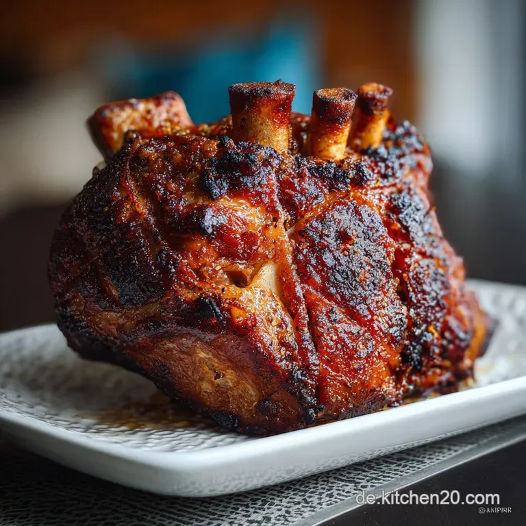 Knusprig Gebratene Schweinshaxe: K&ouml;stliches Rezept