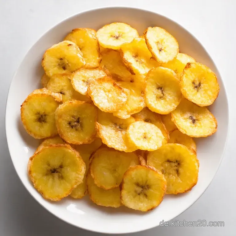 Knusprige Bananenchips Natürlich Süß ohne Zuckerzusatz