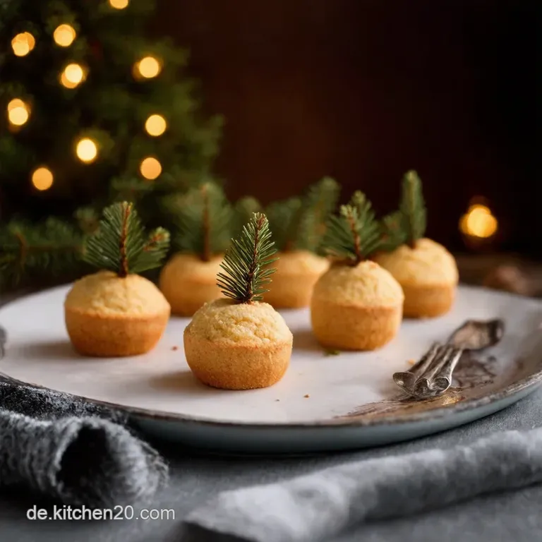Knusprige Bl&auml;tterteig Tannenb&auml;umchen