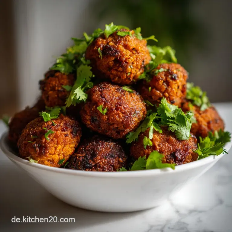 Knusprige Linsenb&auml;llchen mit Kreuzk&uuml;mmel backen