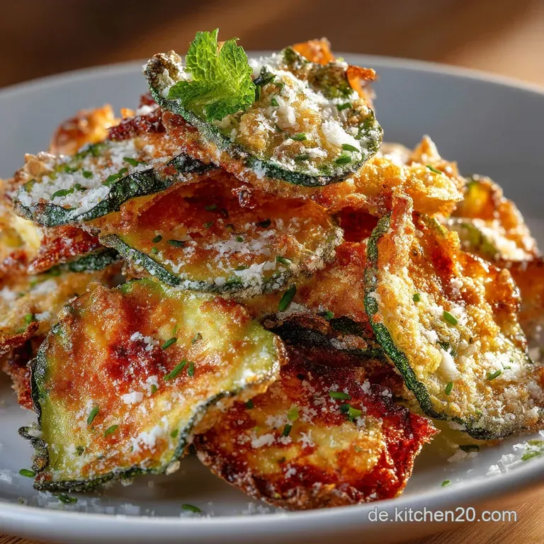 Der ultimative FeierabendSnack Knusprige ParmesanGemüseChips presentation