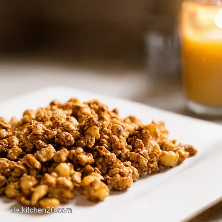 Knuspriges Bananenchipsgranola Mit Schokokick presentation