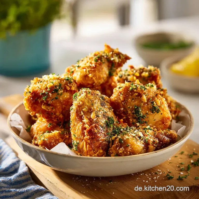 Knuspriges H&auml;hnchen aus der Heissluftfritteuse