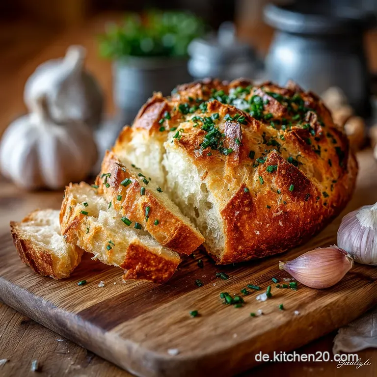 Knoblauchbrot aus dem Airfryer In 8 Minuten knusprig und saftig