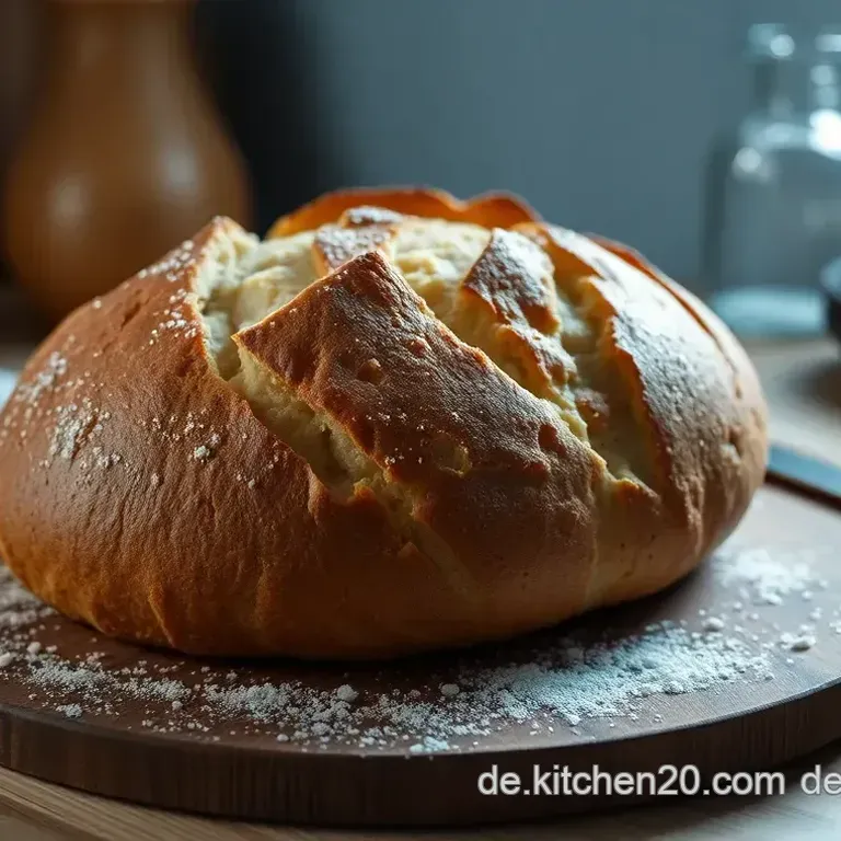 Knuspriges Sauerteigbrot aus dem Topf