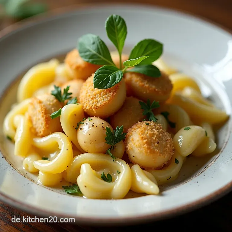 Kohlrabigemüse mit Frikadellen und Spätzle Deftiges Soul Food Omas Glücksgriff Cremiges Kohlrabigemüse mit saftigen Frikadellen und hausgemachten Spätzle