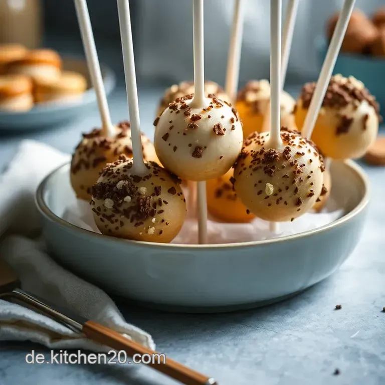 K&ouml;stliche Frischk&auml;se-Cake Pops presentation