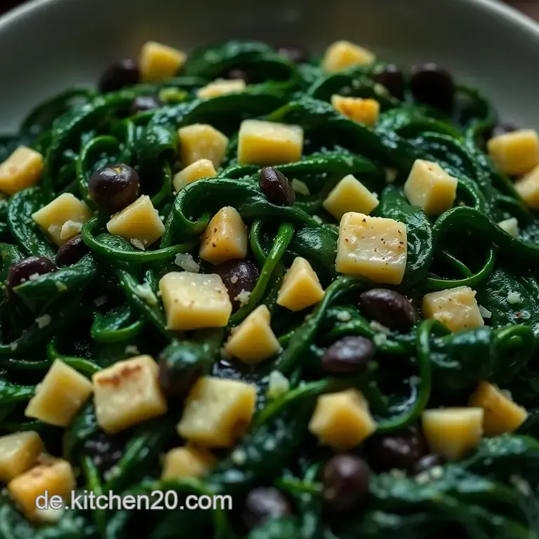 K&ouml;stlicher Rahmspinat Mit Knoblauch Und Muskatnuss presentation