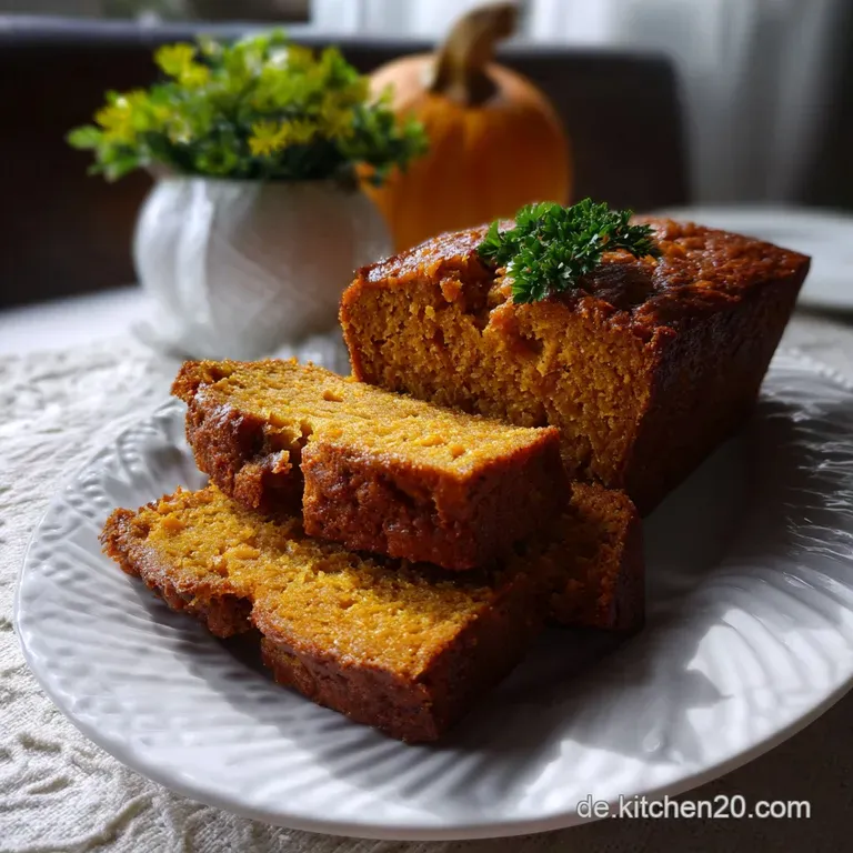 Saftiges Krbisbrot Ohne Mehl: Low Carb Rezept presentation