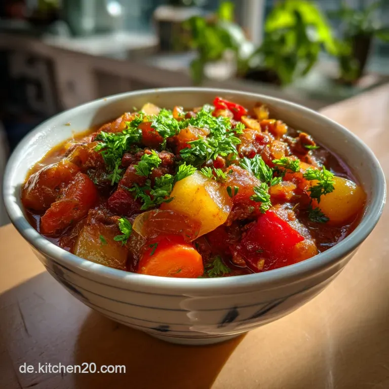 Kunterbunter GemseEintopf: Blitz-Rezept f&uuml;r die Seele