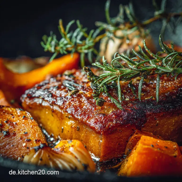 K&uuml;rbisHackAuflauf Herzhafter Low Carb Genuss in nur 60 Minuten