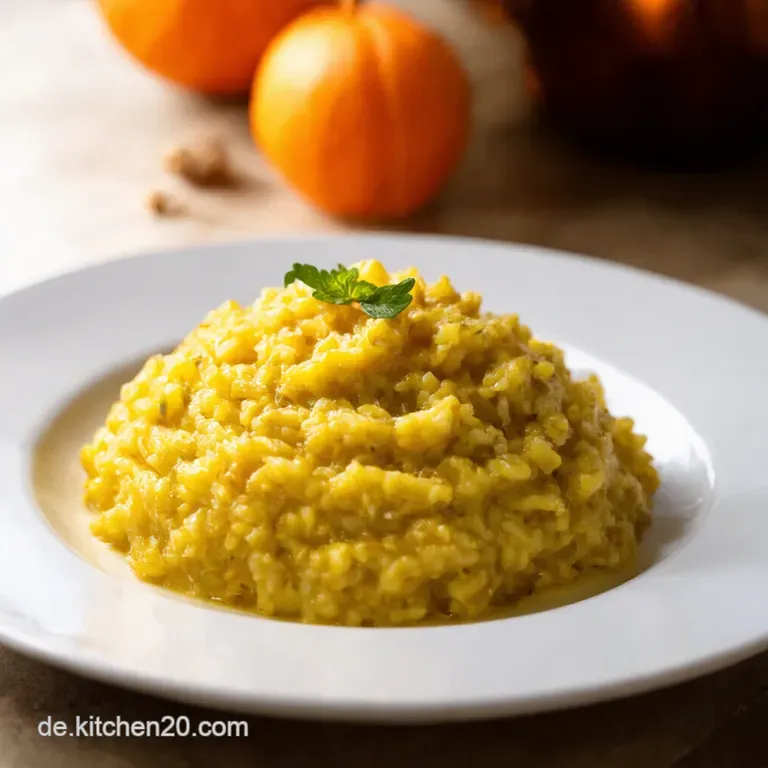 K&uuml;rbisrisotto Ganz Cremig Einfach presentation