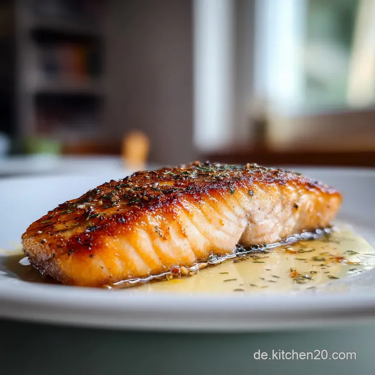 Lachsfilet Rezept: Glasige Kruste & Butterweicher Kern