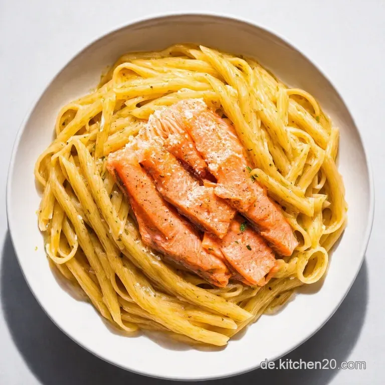 LachsPasta alla BlitzArt Einfach schnell und himmlisch