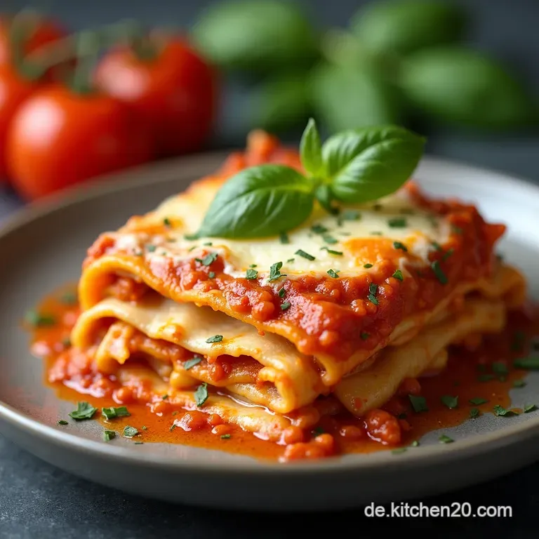 Lasagne Bolognese So gut wie in Bella Italia