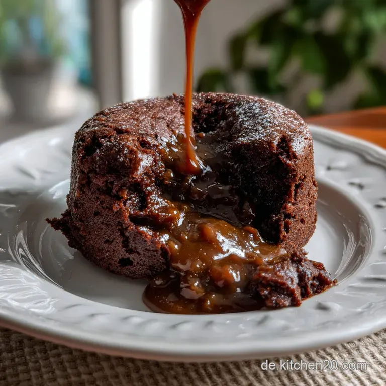 Lava Cake Rezept: Schmelzender Schokoladenkern