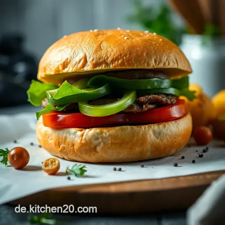 Leckere Fleischk&uuml;chle: Burger Aus Dem Schwabenland presentation