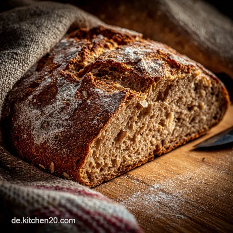 Low Carb Brot nach B&auml;ckerart: Saftig kernig und ganz ohne Mehl