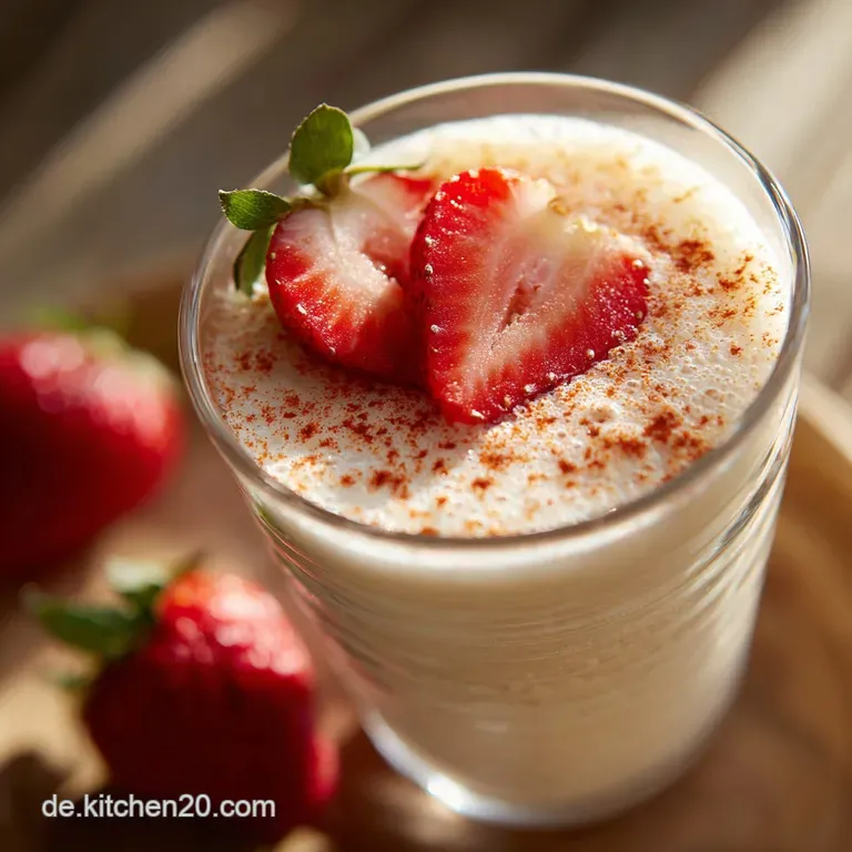 Low Carb ErdbeerColada Der cremigste Keto Shake in 8 Minuten