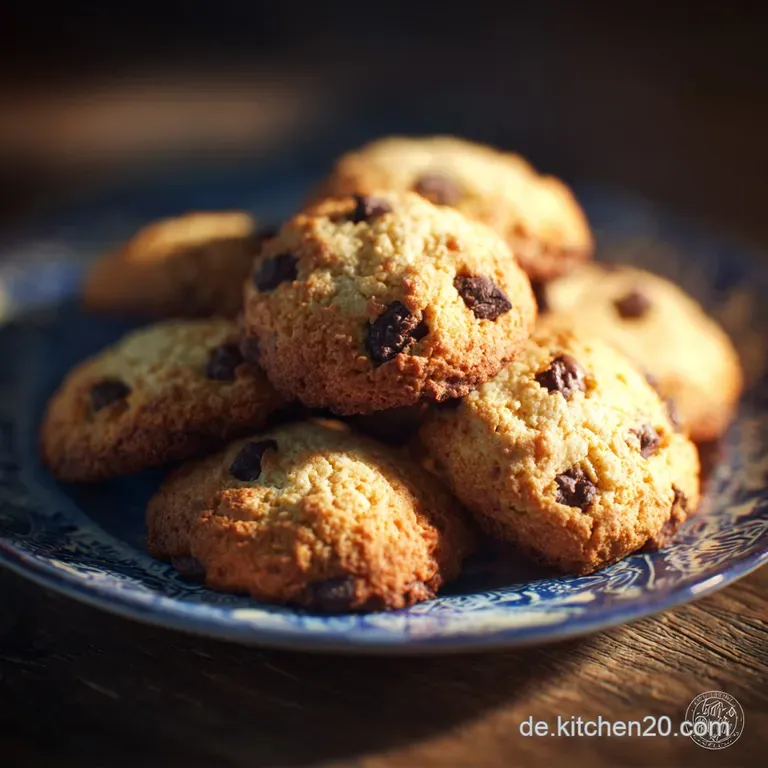 Low Carb Keto Chocolate Chip Cookies: Knusprig saftig und zuckerfrei.