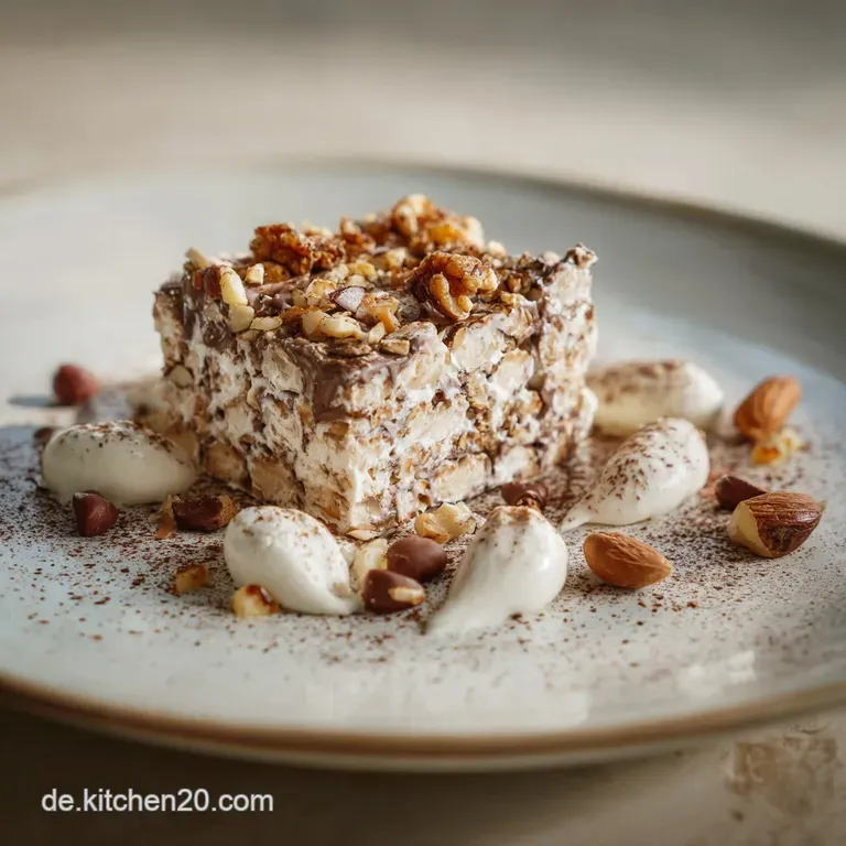 Low Carb Rochercreme Luxuri&ouml;ses Nussnougat Mousse Einfach Keto presentation