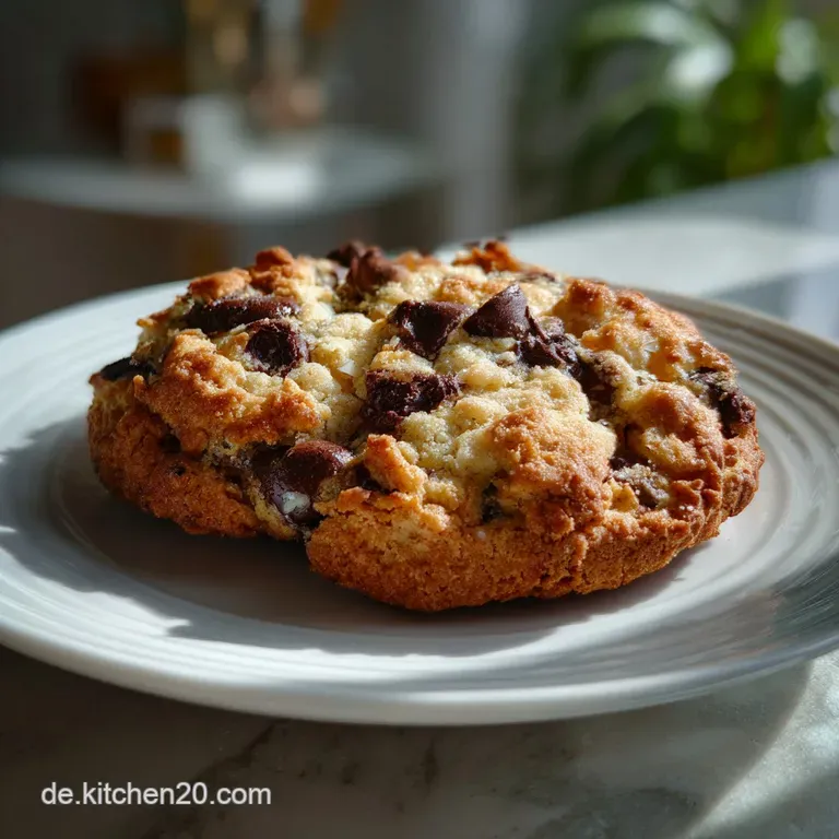 Low Carb Schokokeks mit Eiwei&szlig; und Mandelmehl