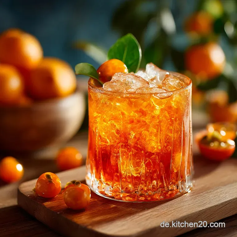 Maracuja 43 Spritz Der Einfachste Tropische Sommer Drink presentation