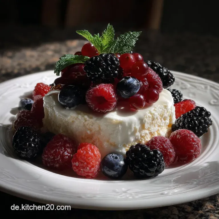 Nachtisch mit Mascarpone und Beeren