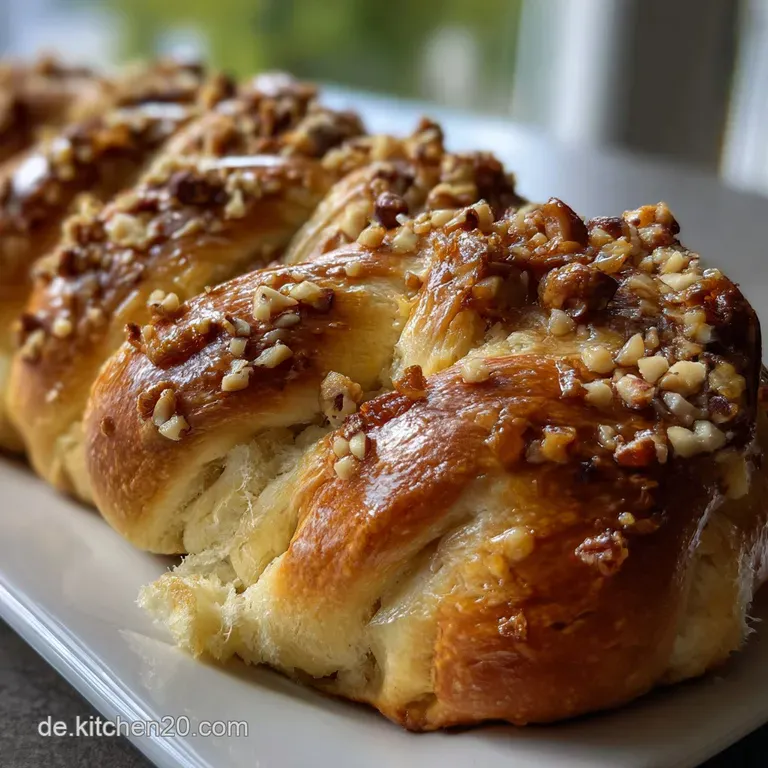 Mega Fluffiger Low Carb Nusszopf Backen
