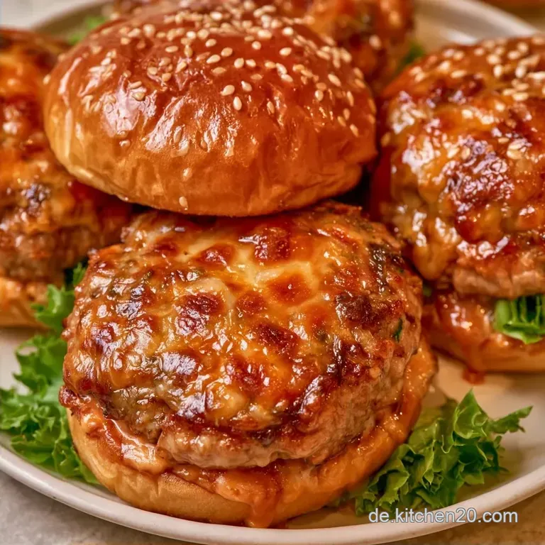 Mini-Burger: Saftig mit Brioche Buns