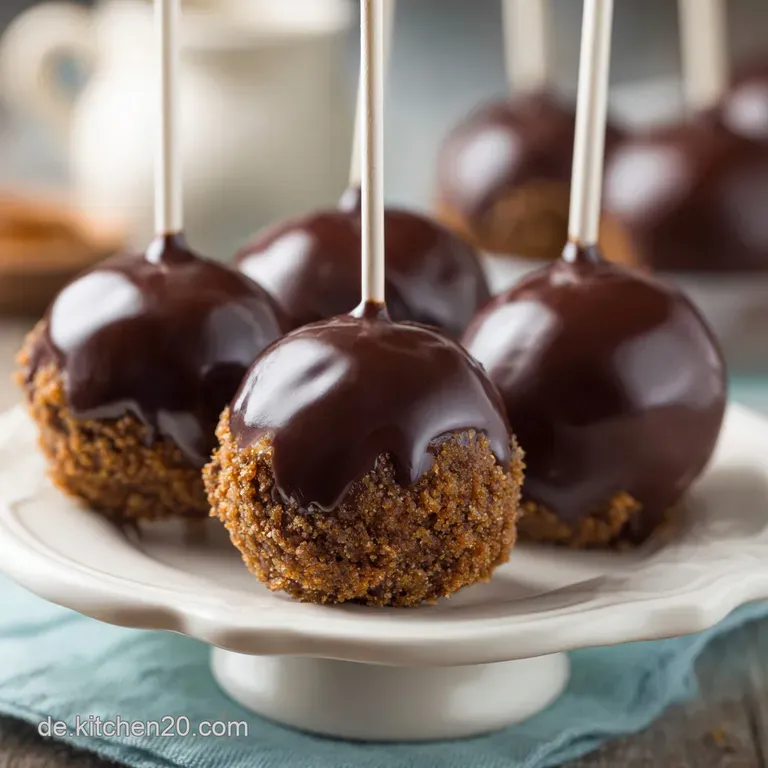 Mini Kalter Hund Am Stiel: Schokoladiger Genuss