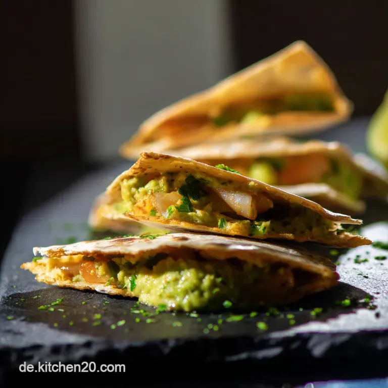 Mini-Quesadillas mit Chorizo & Chipotle