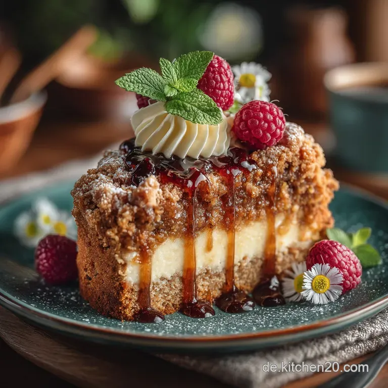 Saftiger Mohnstreuselkuchen mit VanilleQuarkCreme Rezept