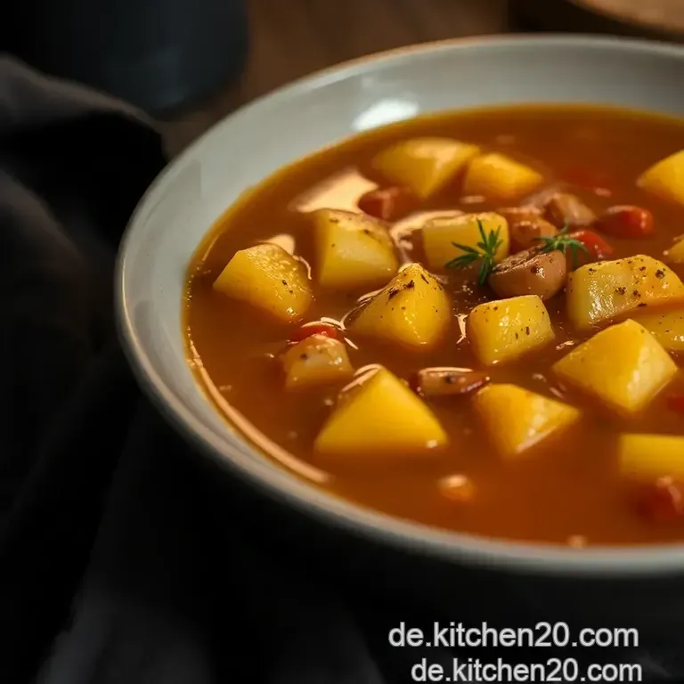 Morosche Karottensuppe &ndash; Eine Aromatische Hommage an Spanien presentation